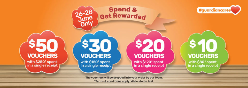 Guardian Singapore 3 Days Sale Up to 60% Off Promotion 26-28 Jun 2020 | Why Not Deals 1
