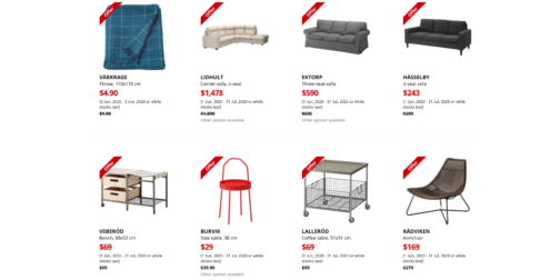 IKEA Singapore Up to 50% Off Online Only Sale