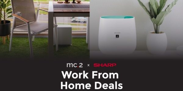 [mc.2 x Sharp Work From Home Deals] Get Free Sharp Plasmacluster™ Technology Air Purifier With Every