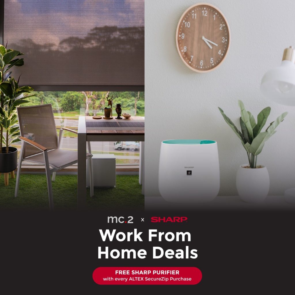 [mc.2 x Sharp Work From Home Deals] Get Free Sharp Plasmacluster™ Technology Air Purifier With Every | Why Not Deals 1