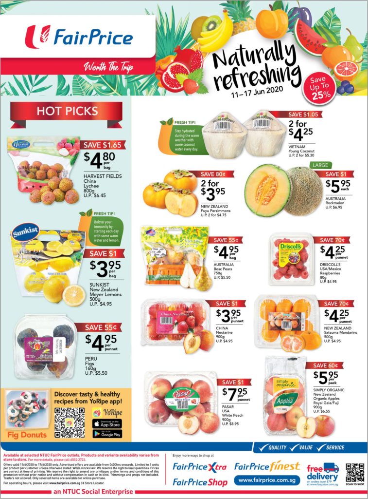 NTUC FairPrice SG Your Weekly Saver Promotions 11-17 Jun 2020 | Why Not Deals 9
