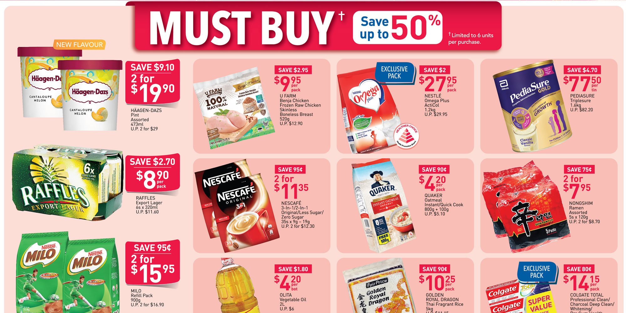 NTUC FairPrice SG Your Weekly Saver Promotions 18-24 Jun 2020