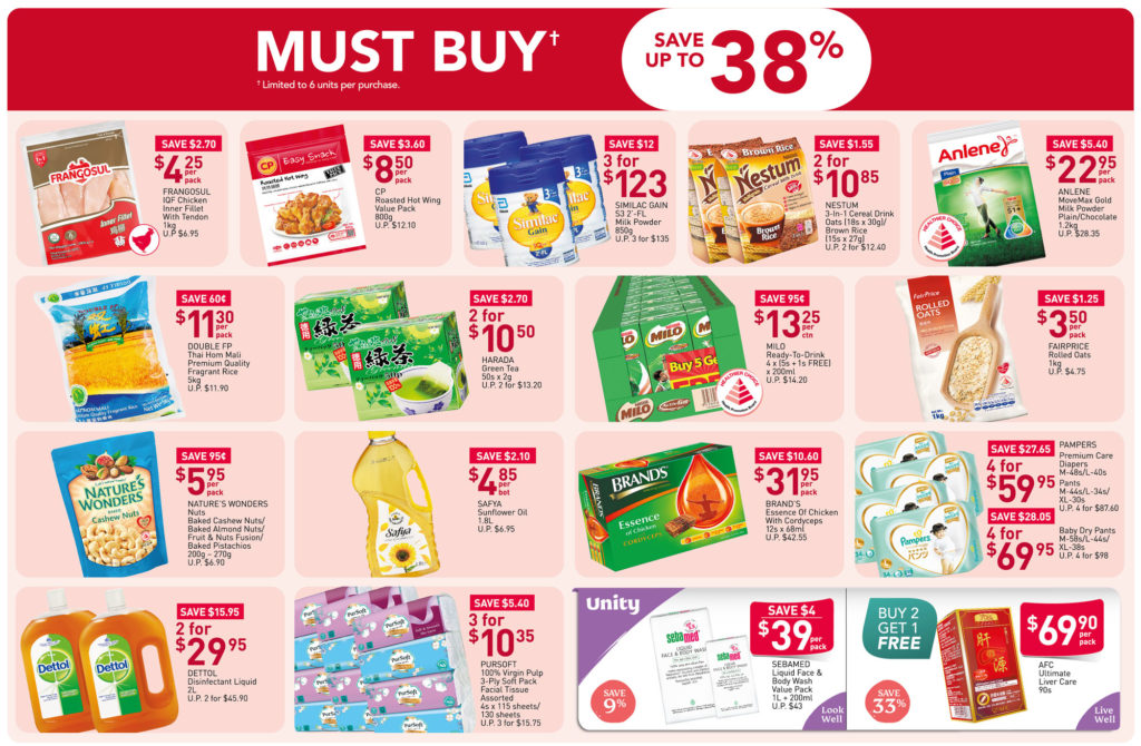 NTUC FairPrice SG Your Weekly Saver Promotions | Why Not Deals 1