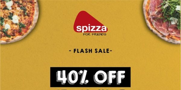 Spizza SG 40% Off Flash Sale 15-18 Jun 2020