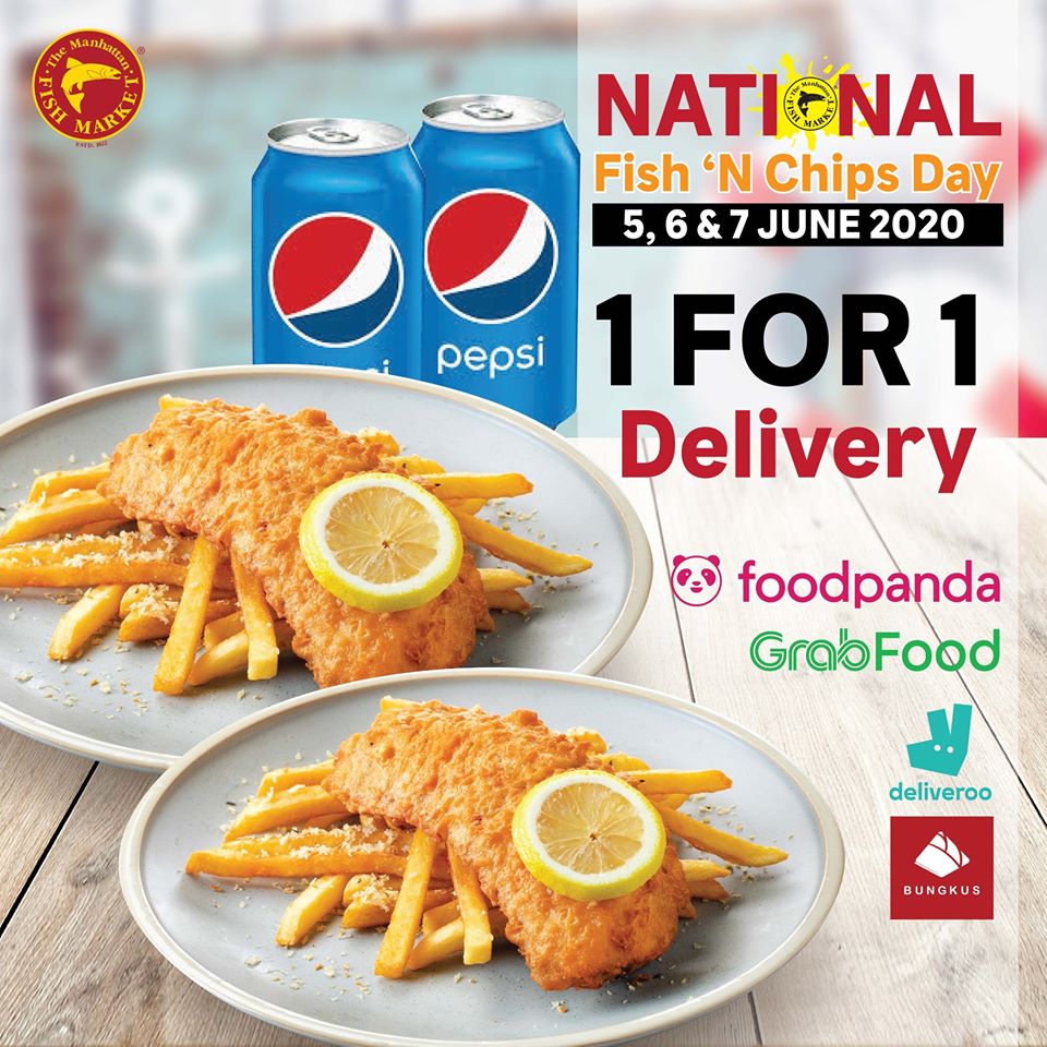 The Manhattan FISH MARKET SG National Fish & Chips Day 1-for-1 Promotion | Why Not Deals 1