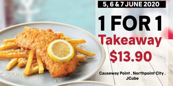 The Manhattan FISH MARKET SG National Fish & Chips Day 1-for-1 Promotion