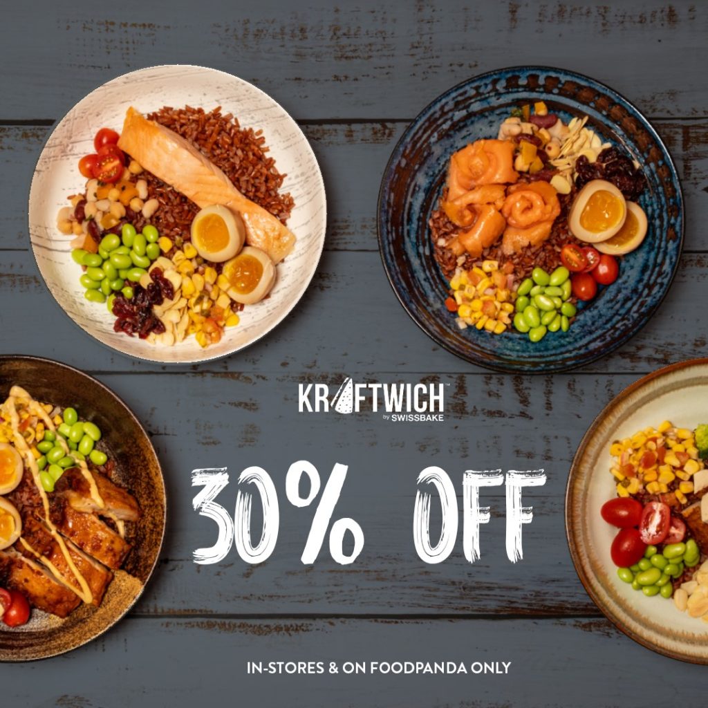 30% OFF All Hot Grain Bowls @ Kraftwich | Why Not Deals 1