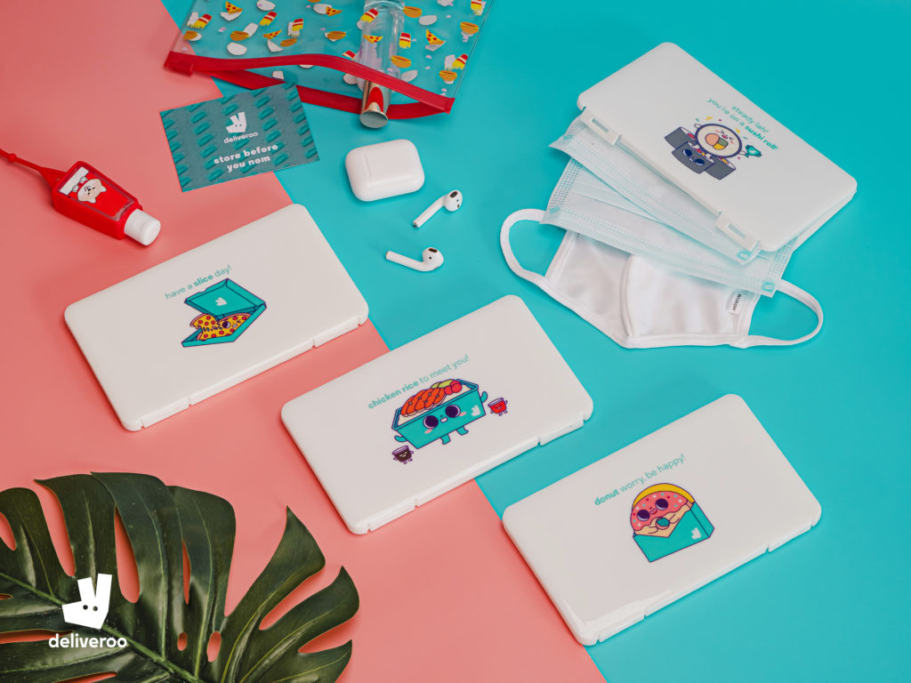 Dining Out? Keep Your Face Mask Clean and Safe with Deliveroo’s Limited Edition Mask Cases | Why Not Deals 1