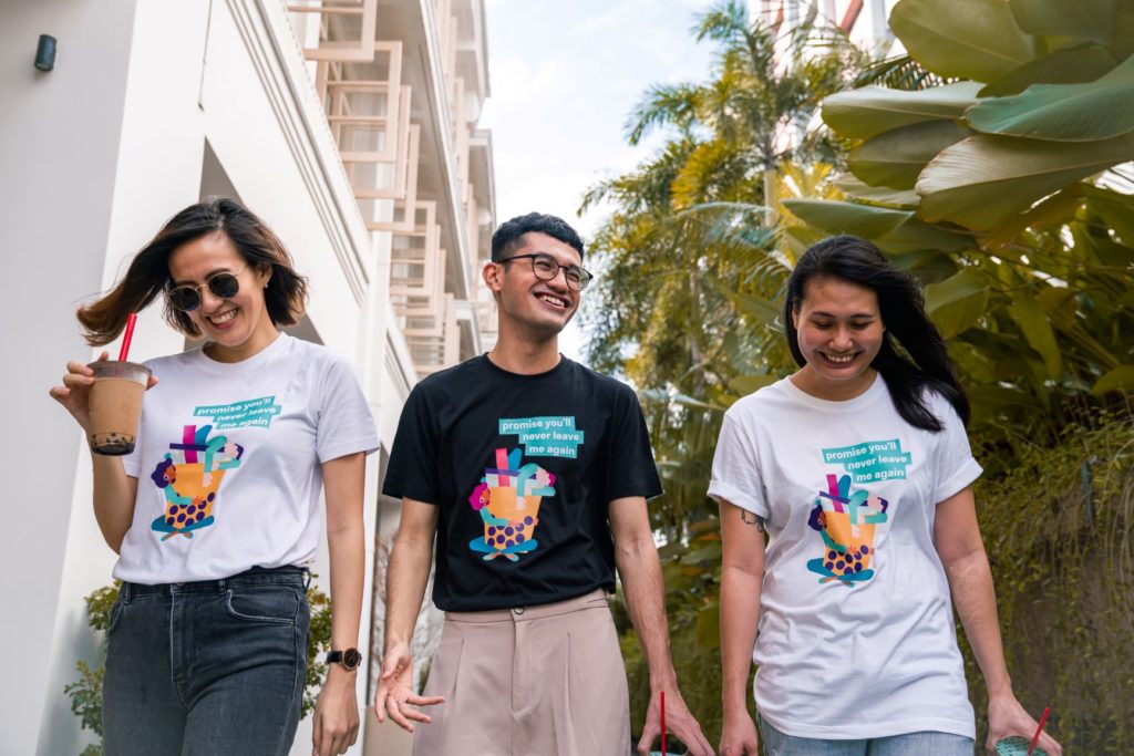 Snag a bubble tea crew neck shirt exclusively from Deliveroo! | Why Not Deals 4