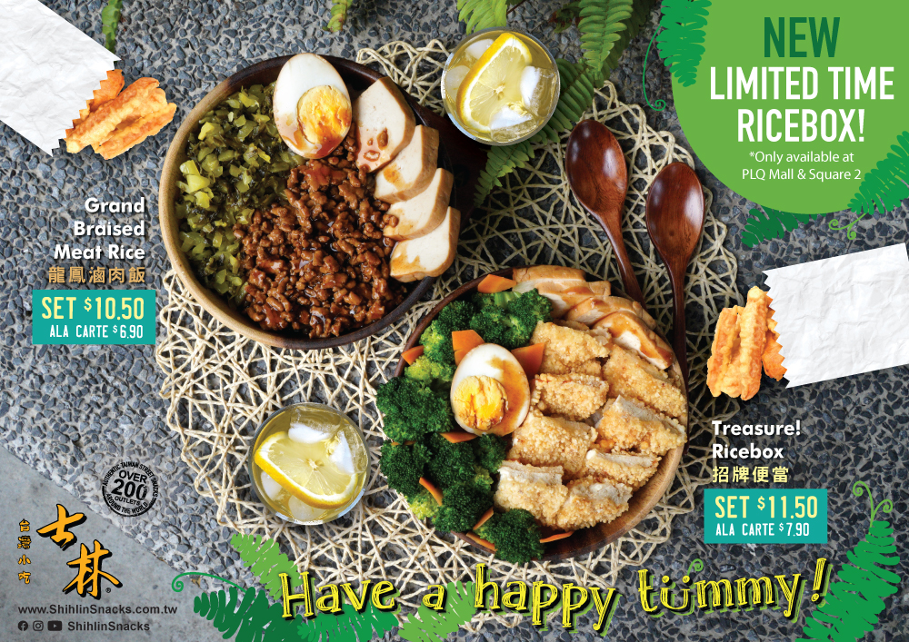 Shihlin Taiwan Street Snacks Launches Hearty Riceboxes to their Classic Favourites | Why Not Deals 1