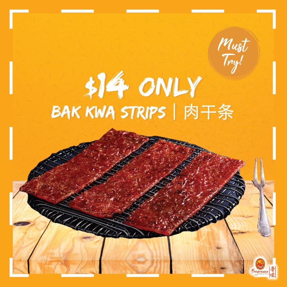 Fragrance SG 50% Off Bak Kwa Strips Only At $14 Promotion 23-29 Jul 2020 | Why Not Deals