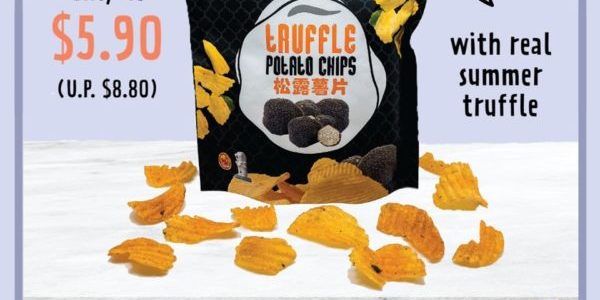 Fragrance SG Truffle Potato Chips Only At $5.90 Promotion 23-29 Jul 2020