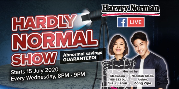 Harvey Norman’s Hardly Normal Facebook Live Show