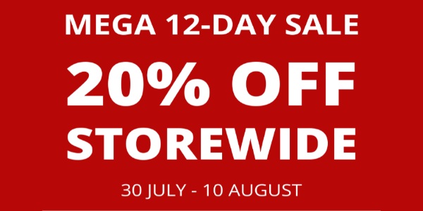 MEGA 12-DAY 20% OFF STOREWIDE SALE – THE PLANET TRAVELLER