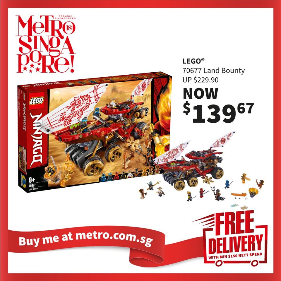 METRO Singapore Great LEGO Sale Up to 30% Off | Why Not Deals 1