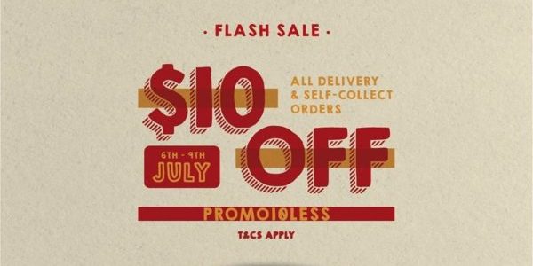 Spizza Singapore Flash Sale $10 OFF with PROMO10LESS Promo Code