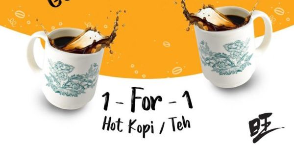 WangCafe SG Wang-nesday 1-for-1 Hot Kopi/Teh FB Deal 15 Jul 2020