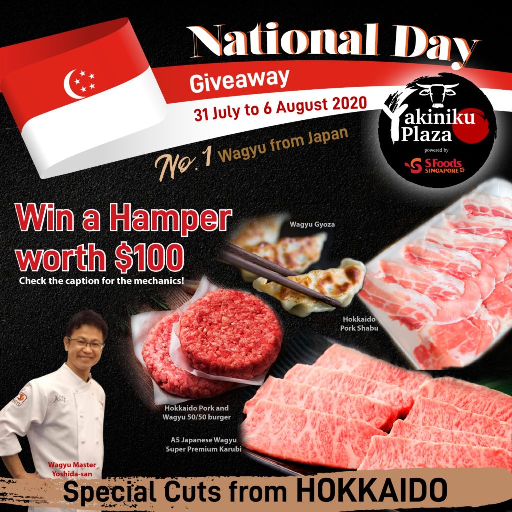 [National Day GIVEAWAY] $100 Hamper from Yakiniku Plaza by S Foods, No.1 Wagyu from Japan | Why Not Deals 1