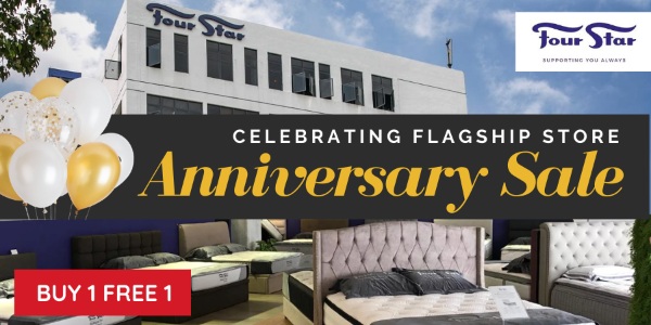 $499 Queen Size Mattress and more great deals | Four Star’s 3rd Anniversary Sale!