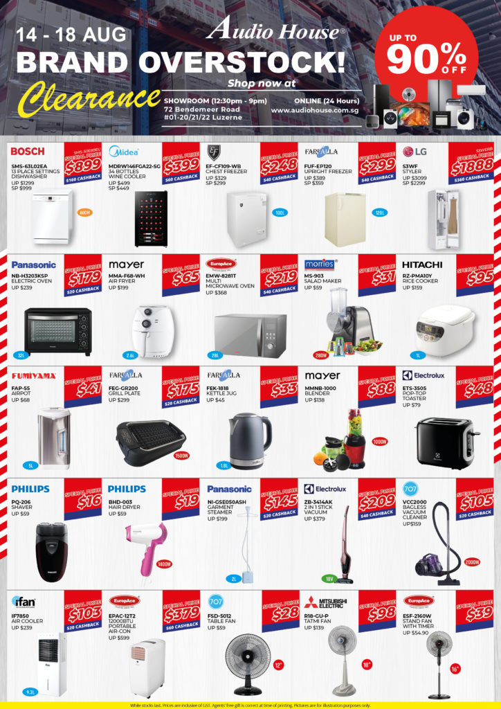 [Brand Overstock Clearance] More than 100,000 worth of Stocks To be Cleared at Up to 90% OFF! | Why Not Deals 1