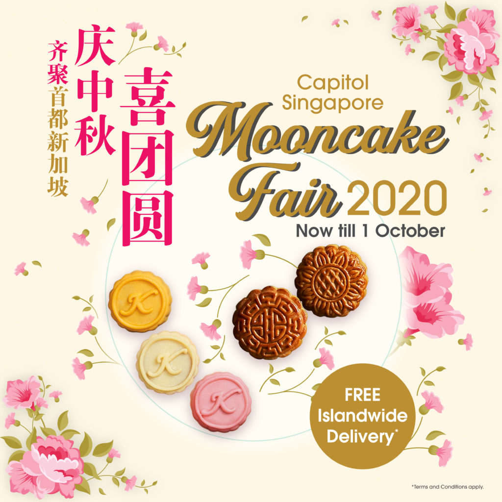 Capitol Singapore Launches Inaugural Virtual Mooncake Fair with Free Islandwide Delivery! | Why Not Deals 1