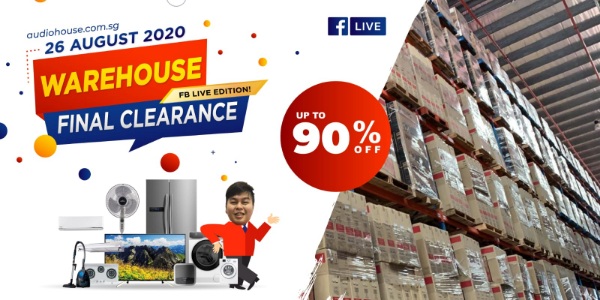 Audio House Warehouse Final Clearance Facebook Preview