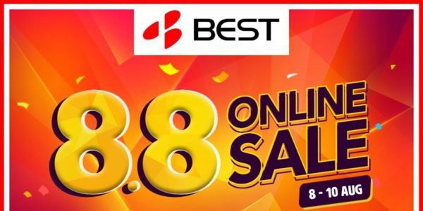 BEST Denki Singapore 8.8 Online Sale Up to $108 Off SITEWIDE Promotion 8-10 Aug 2020