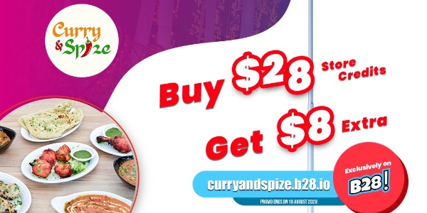 Curry & Spize Giving Away $8!