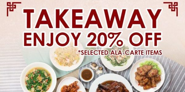Dian Xiao Er Singapore Is Having A 20% Off Promotion for Takeaway Orders at Harper Point Outlet