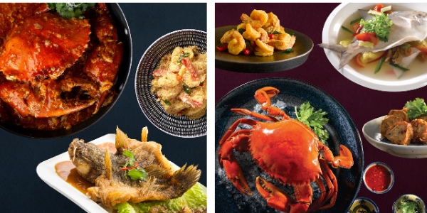 Enjoy Treasures of the Sea 3-in-1 seafood set by JUMBO Group of Restaurants