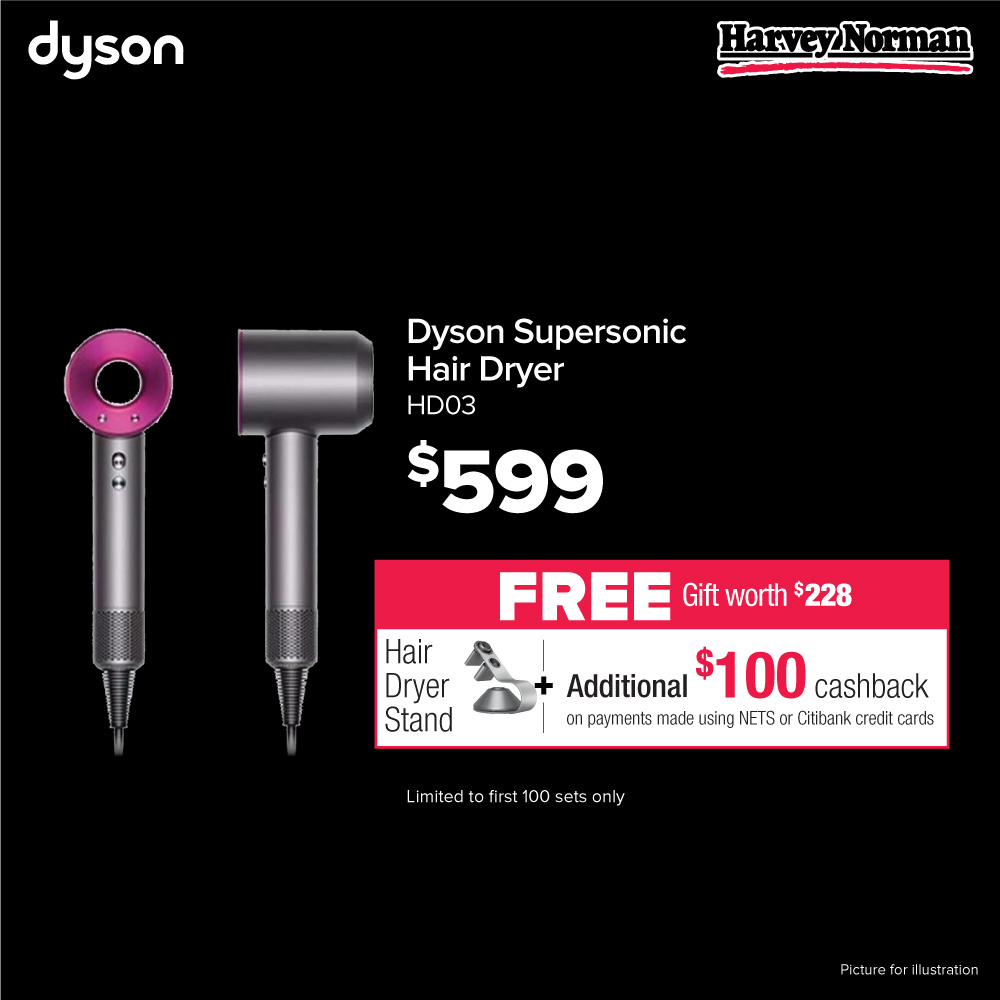 Harvey Norman Singapore 2-DAY Exclusive Dyson Promotion ends 30 Aug 2020 | Why Not Deals 1