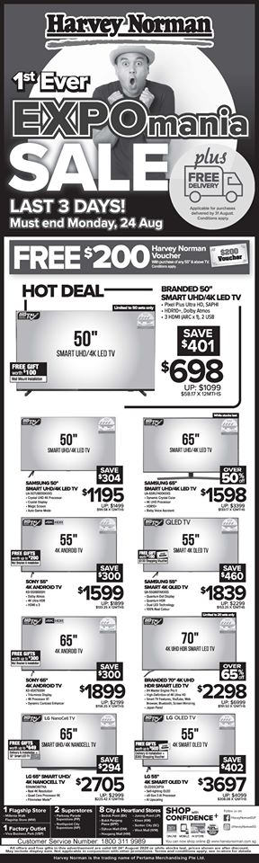 Harvey Norman Singapore Last 3 Days | Why Not Deals 2