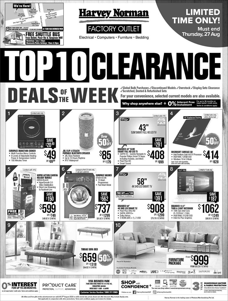 Harvey Norman Singapore Last 3 Days | Why Not Deals 5