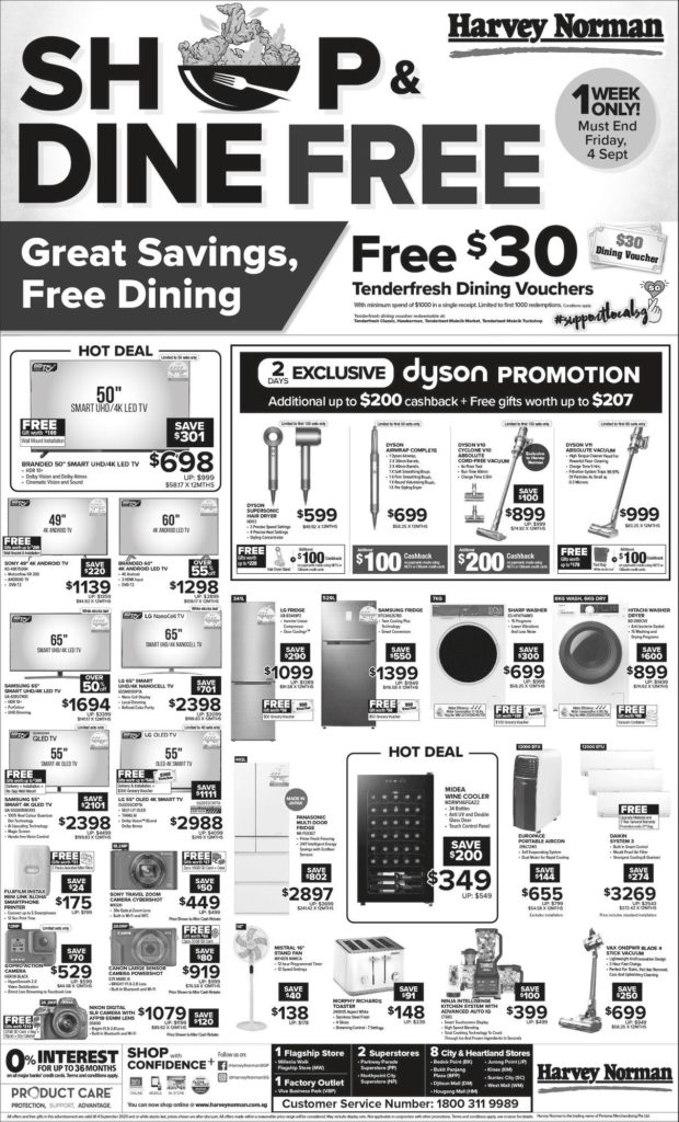 Harvey Norman Singapore | Why Not Deals