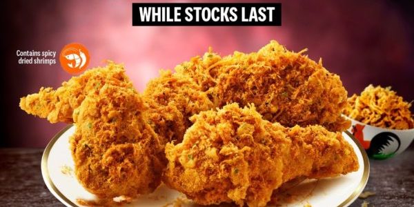 KFC Singapore 3pcs Flossy Crunch Chicken For $5.5 DBS PayLah! or DBS/POSB debit/credit card Promotion ends 31 Aug 2020