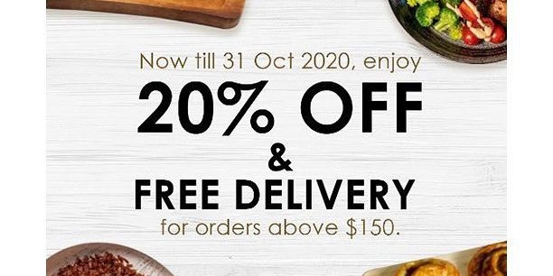 Kraftwich Singapore 20% Off & FREE Delivery Promotion ends 31 Oct 2020