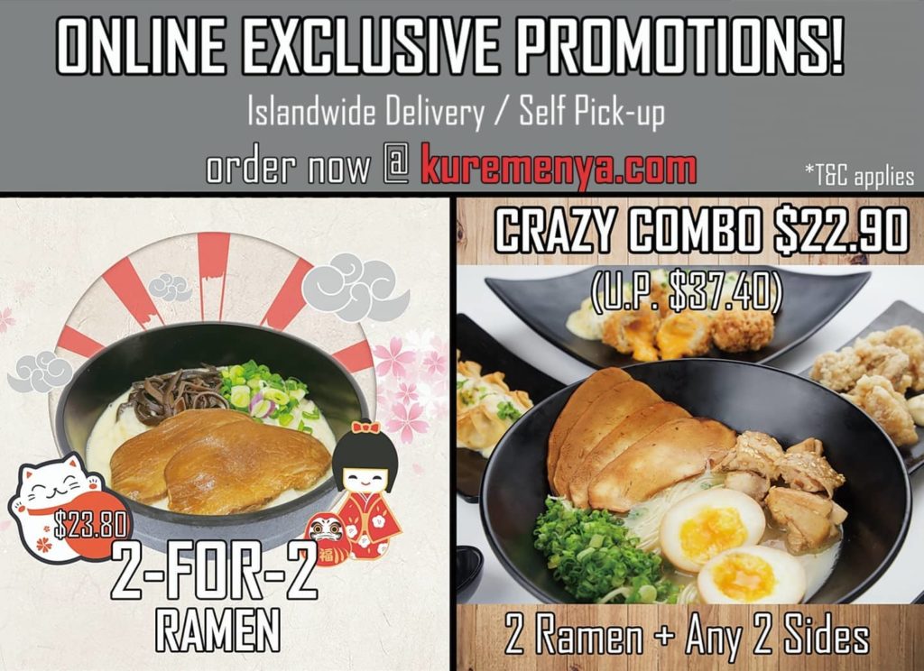 Kure Menya SG 2-for-2 Online Exclusive Promotion | Why Not Deals