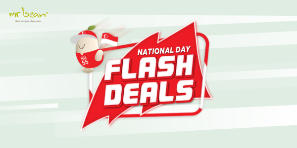 Mr Bean Singapore National Day Flash Deals $5.50 & 1-for-1 Promotion 7-10 Aug 2020
