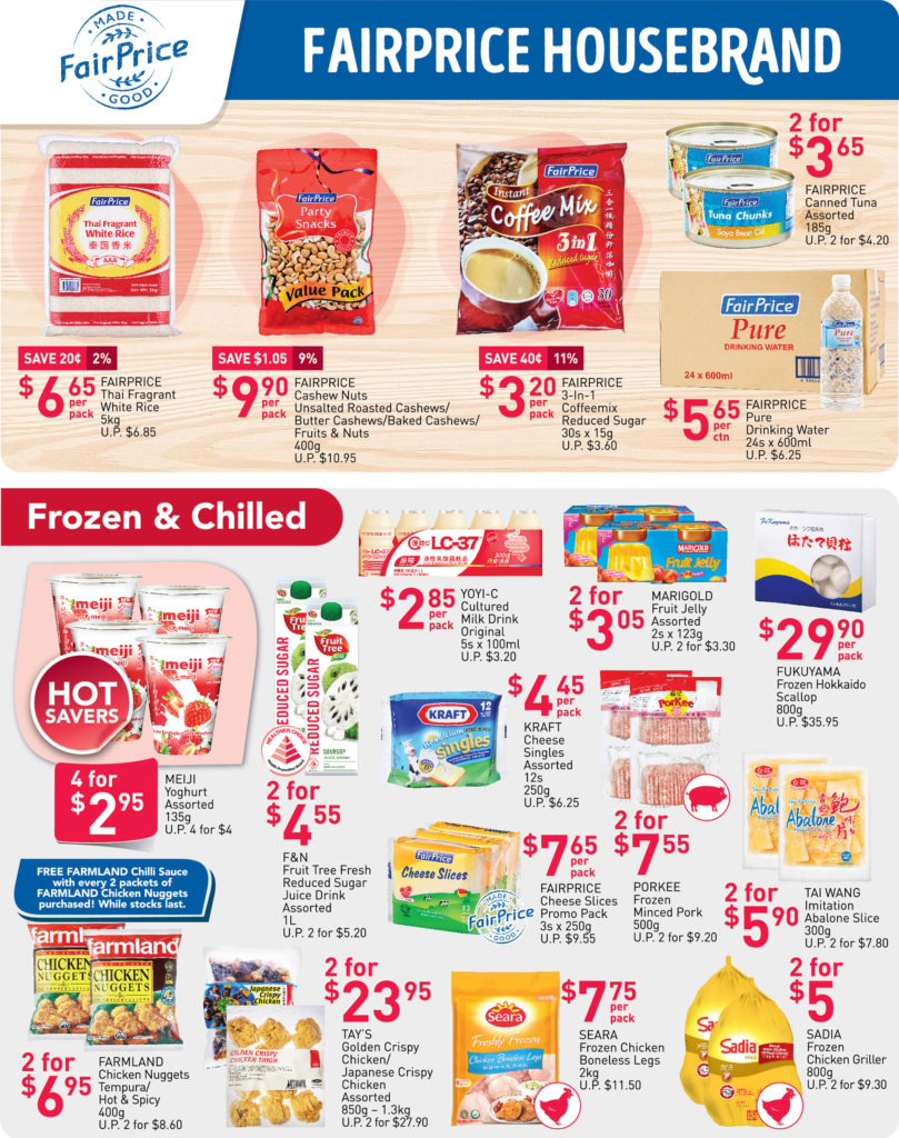 NTUC FairPrice SG Your Weekly Saver Promotions 13-19 Aug 2020 | Why Not Deals 7