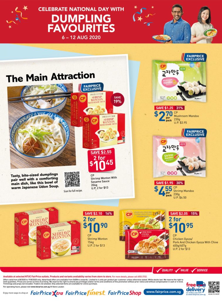 NTUC FairPrice SG Your Weekly Saver Promotions 6-12 Aug 2020 | Why Not Deals 3