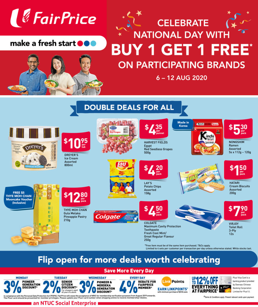 NTUC FairPrice SG Your Weekly Saver Promotions 6-12 Aug 2020 | Why Not Deals 4