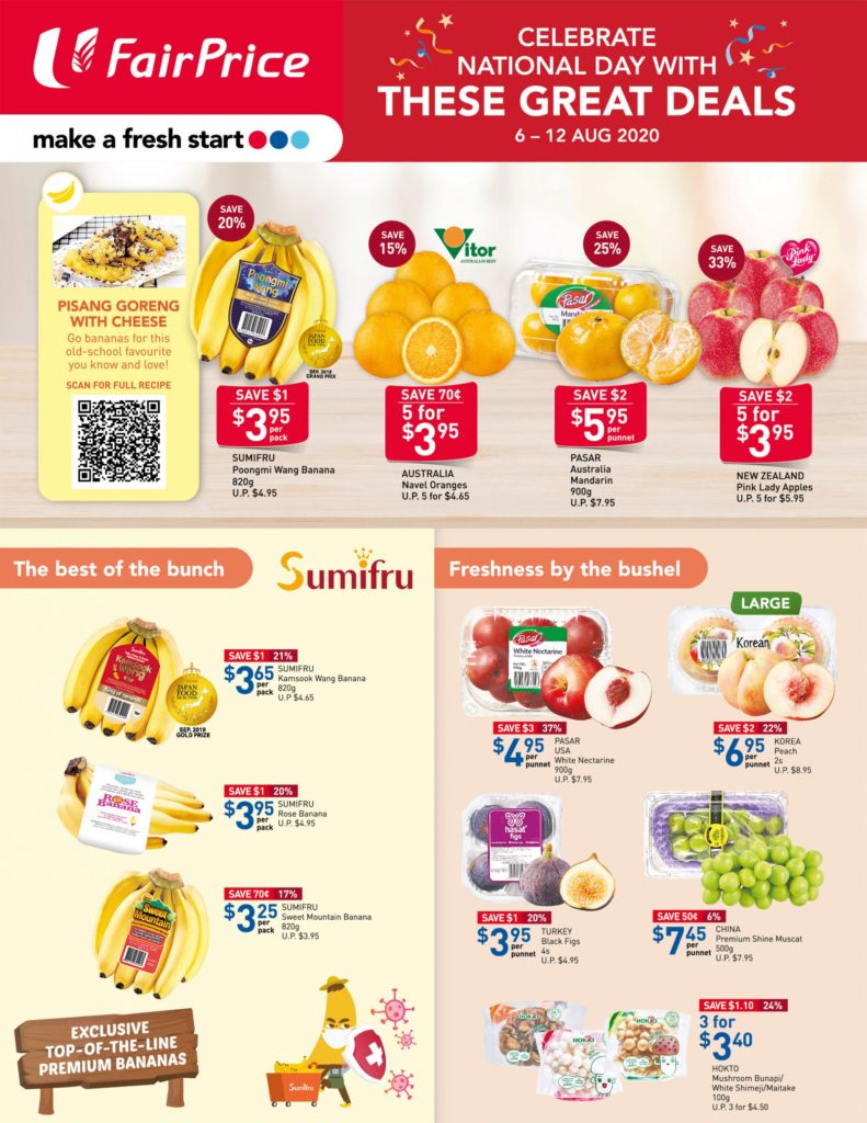 NTUC FairPrice SG Your Weekly Saver Promotions 6-12 Aug 2020 | Why Not Deals 5