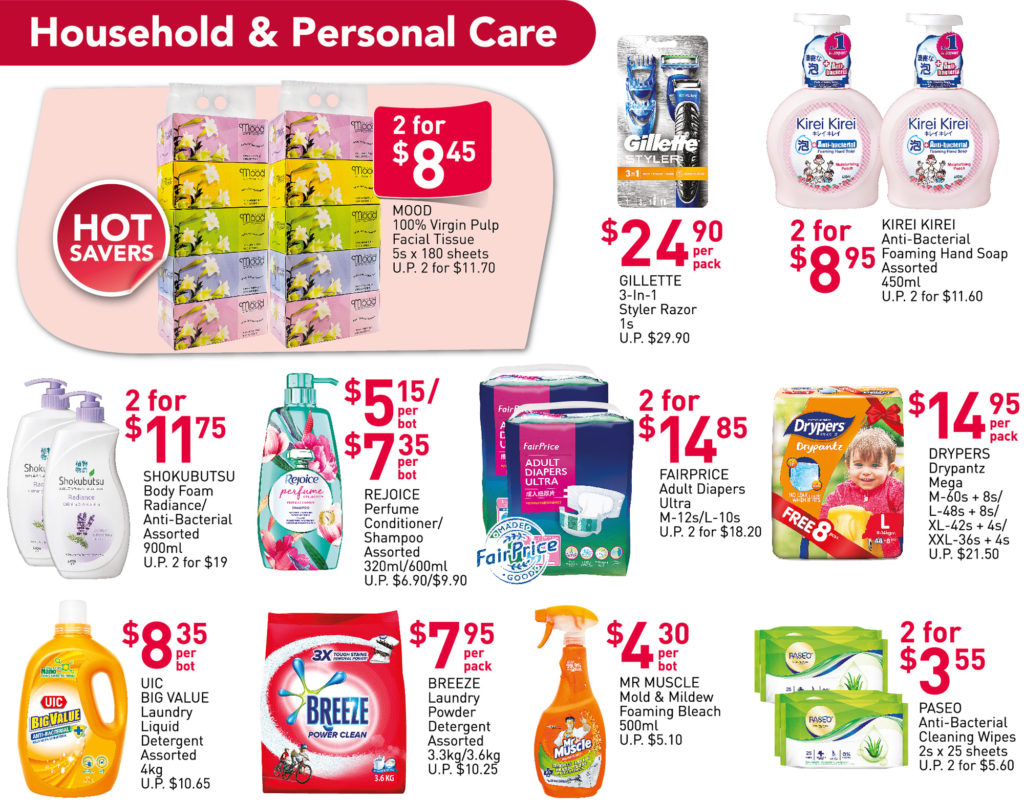 NTUC FairPrice SG Your Weekly Saver Promotions 6-12 Aug 2020 | Why Not Deals 8