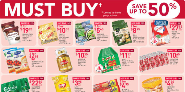 NTUC FairPrice Singapore Your Weekly Saver Promotions 27 Aug – 2 Sep 2020