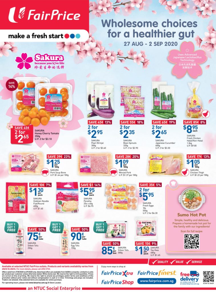 NTUC FairPrice Singapore Your Weekly Saver Promotions 27 Aug - 2 Sep 2020 | Why Not Deals 3