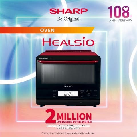 Sharp Celebrates 108 Anniversary by Giving Out Up To $17,000 OFF Sharp Products from now till 30 Sep | Why Not Deals 2