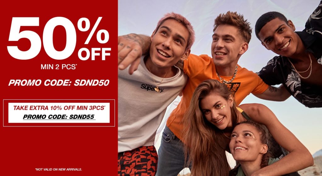 Superdry Singapore 50% Off National Day Promotion | Why Not Deals 1