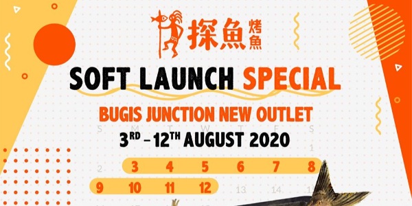 Tan Yu SG Bugis Junction New Outlet Soft Launch Special Receive $20 Voucher When You Spend $100
