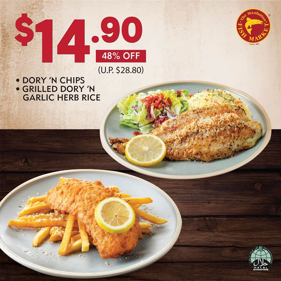 The Manhattan FISH MARKET Singapore National Day Celebratory Special Deals ends 30 Sep 2020 | Why Not Deals