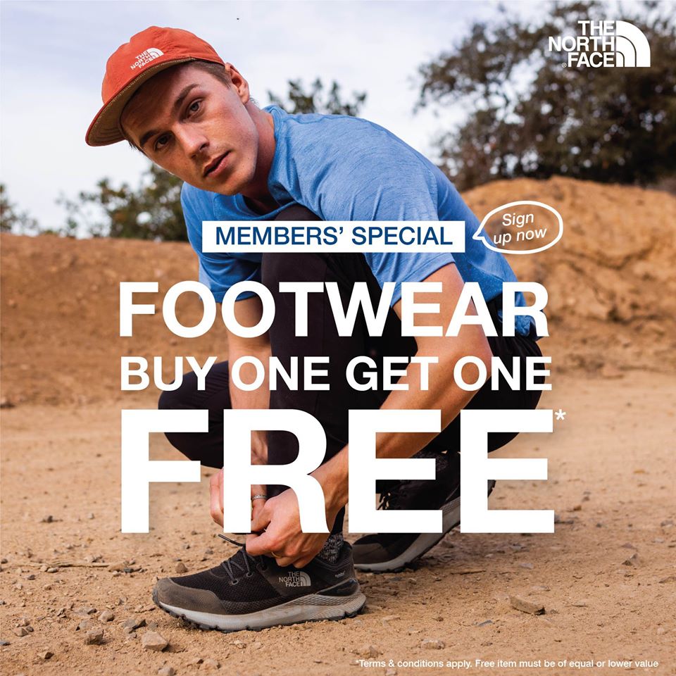 The North Face Singapore Great Deals For Month Of August 25% Off ...